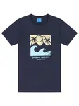 Ocean Pacific Tričko 'Froth'  slonová kosť / námornícka modrá