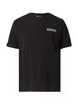 EA7 Emporio Armani Tričko  čierna / biela