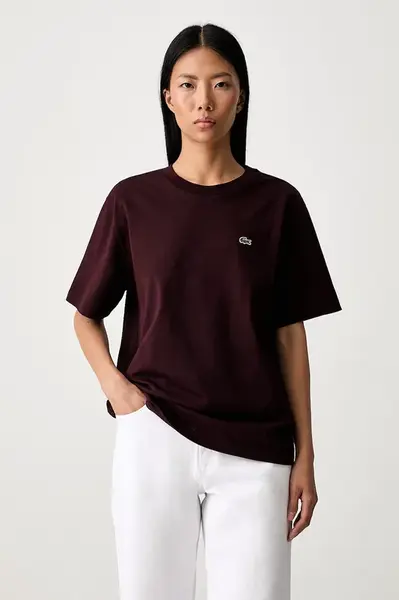 Lacoste tričko dámské bavlněné