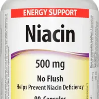 WEBBER NATURALS Niacin 500mg 90 kapslí