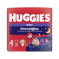 HUGGIES® Overnights Pants 4, 26 ks