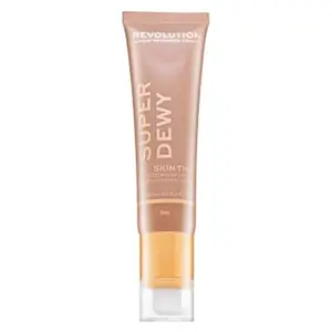 Makeup Revolution Super Dewy Skin Tint Moisturizer tónující a hydratační emulze Tan 55 ml