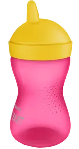 PHILIPS AVENT Hrnek Grippy s tvrdou hubičkou dívka 300 ml