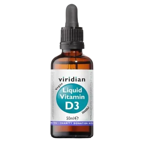VIRIDIAN Liquid Vitamin D3 50 ml