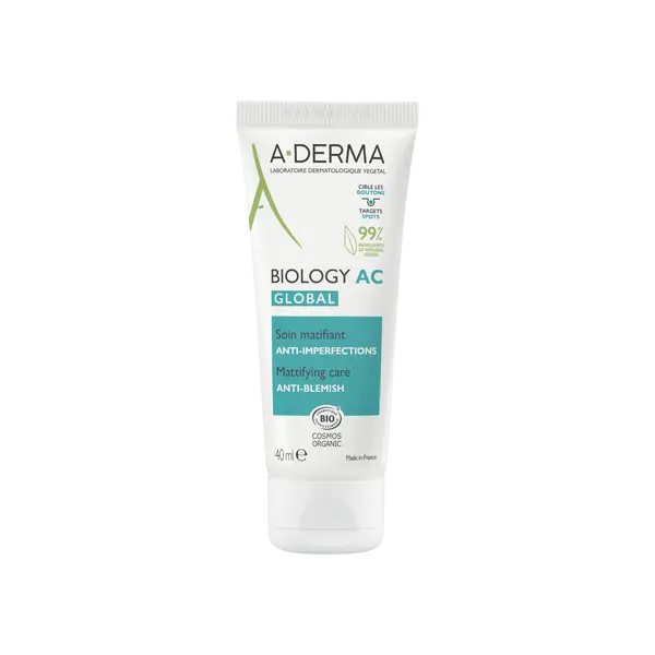 A-DERMA BIOLOGY AC Global zmatňující péče 40 ml