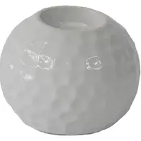 Svícen 10,5 cm, lesklý bílý