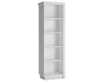 Vysoký regál Lyon, bílý lesk