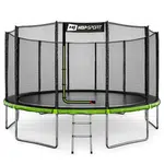 Zahradní trampolína 14ft (427cm) s vnější ochrannou sítí a žebříkem