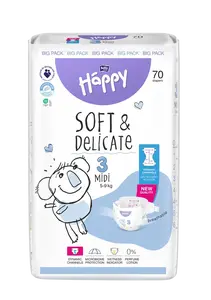 BELLA Baby HAPPY Soft&Delicate Midi 70 ks