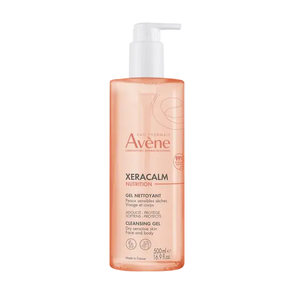 AVÈNE XeraCalm Nutrition Mycí gel 500 ml