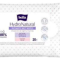 BELLA Lady intimní vlhčené ubrousky Hydronatural 20 ks
