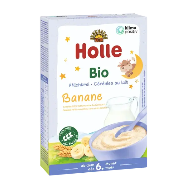 HOLLE bio Banánová mléčná kaše 250 g