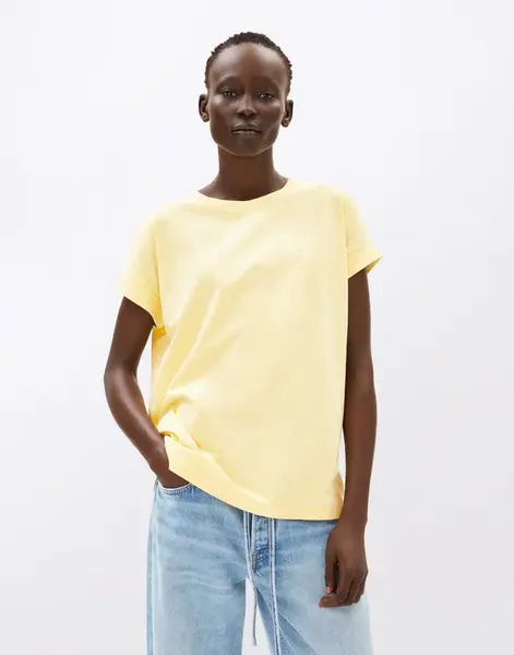 Tričko Armedangels Idaara 3057 early yellow