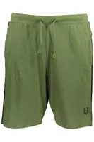 GIAN MARCO VENTURI MEN'S GREEN SHORTS
