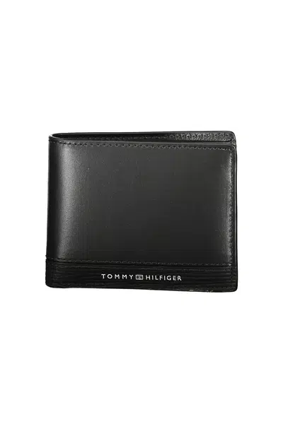 TOMMY HILFIGER MEN'S WALLET BLACK