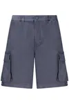 K-WAY MEN'S BERMUDA PANTS BLUE