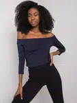 Blouse-RV-BZ-4692.61-navy blue