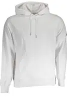 CALVIN KLEIN MEN'S ZIP-UP SWEATSHIRT WHITE