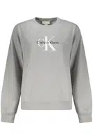 CALVIN KLEIN SWEATSHIRT WITHOUT ZIP WOMEN GREY