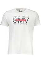 GIAN MARCO VENTURI MEN'S SHORT SLEEVE T-SHIRT WHITE