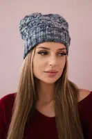 marka niezdefiniowana Čapica s fleece Roksana K209 modrá+džínsy