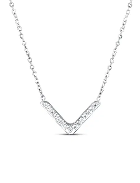 Amelora Silver Necklace