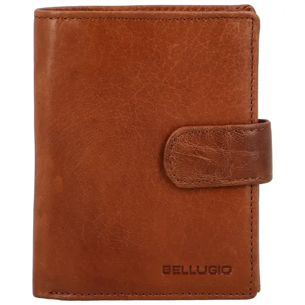 Pánska kožená peňaženka koňaková - Bellugio Briano