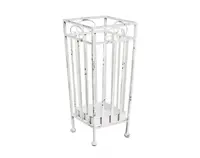 Stojan na dáždniky Hany, biely%