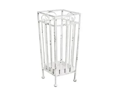 Stojan na dáždniky Hany, biely%