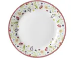 Plytký tanier Shanti 27 cm, farebné kvety%