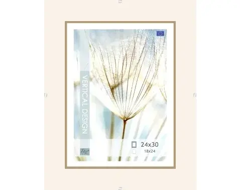 Klipový rámček 24x30 cm, číry%