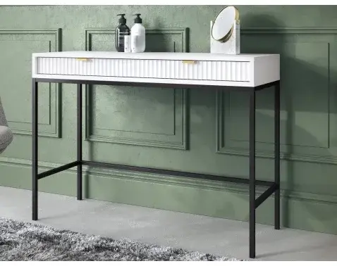 Univerzálny stolík Nova, biely%