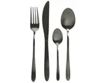 Súprava príborov (16 dielov) Eleganz, čierna%
