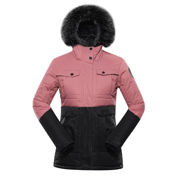 Women's jacket with PTX membrane ALPINE PRO EGYPA dusty rose