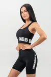 NEBBIA Washed teplákové šortky LEGEND 786