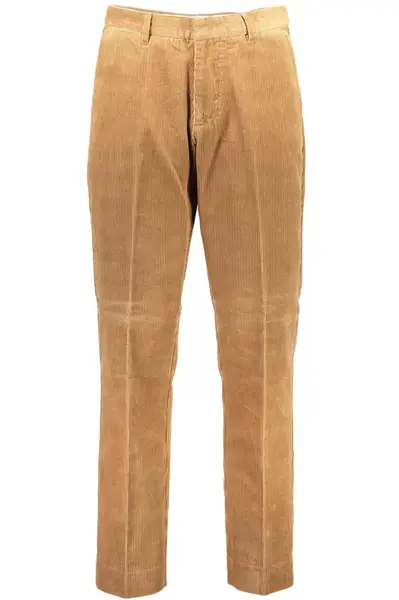 GANT hnědé pánské kalhoty