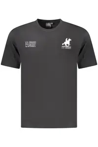 Černé pánské triko US Grand Polo
