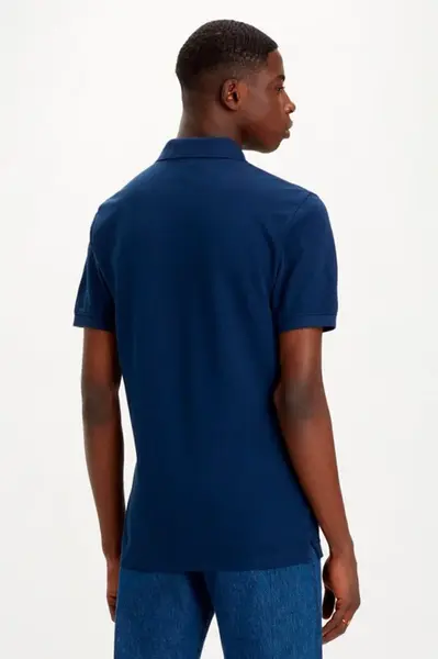Levi'S Slim Polo Shirt Navy Blue