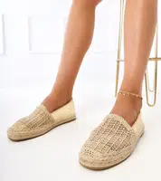 Gemre Golden lace platform espadrilles Plevis
