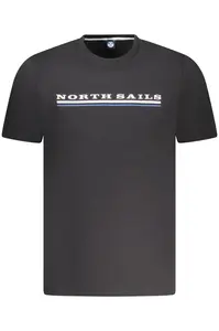 Černé tričko North Sails s krátkým rukávem