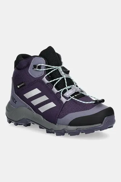 Dětské boty adidas TERREX TERREX MID GTX fialová barva, JS2928