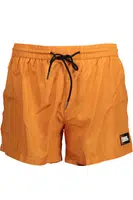 KARL LAGERFELD BEACHWEAR SWIMSUIT BOTTOM MEN ORANGE