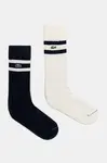 Ponožky Lacoste 2-pack zelená barva, RA6842