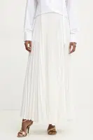 Sukně Twinset béžová barva, maxi, áčková, 251TP2424