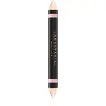 Anastasia Beverly Hills Highlighting Duo Pencil rozjasňující tužka pod obočí odstín Matte Camille/Sand Shimmer 4,8 g