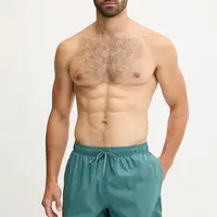 Plavkové šortky adidas Performance zelená barva, JX2663
