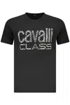 CAVALLI CLASS SHORT SLEEVE T-SHIRT MEN BLACK