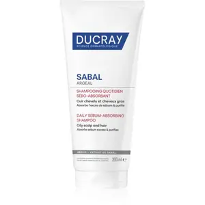 Ducray Sabal Argeal šampon pro mastné vlasy a vlasovou pokožku 200 ml
