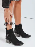 Dámské kotníkové boty na podpatku