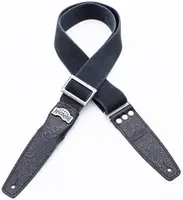 Magrabò Stripe SS Cotton Washed Black / Flores Black 5 cm